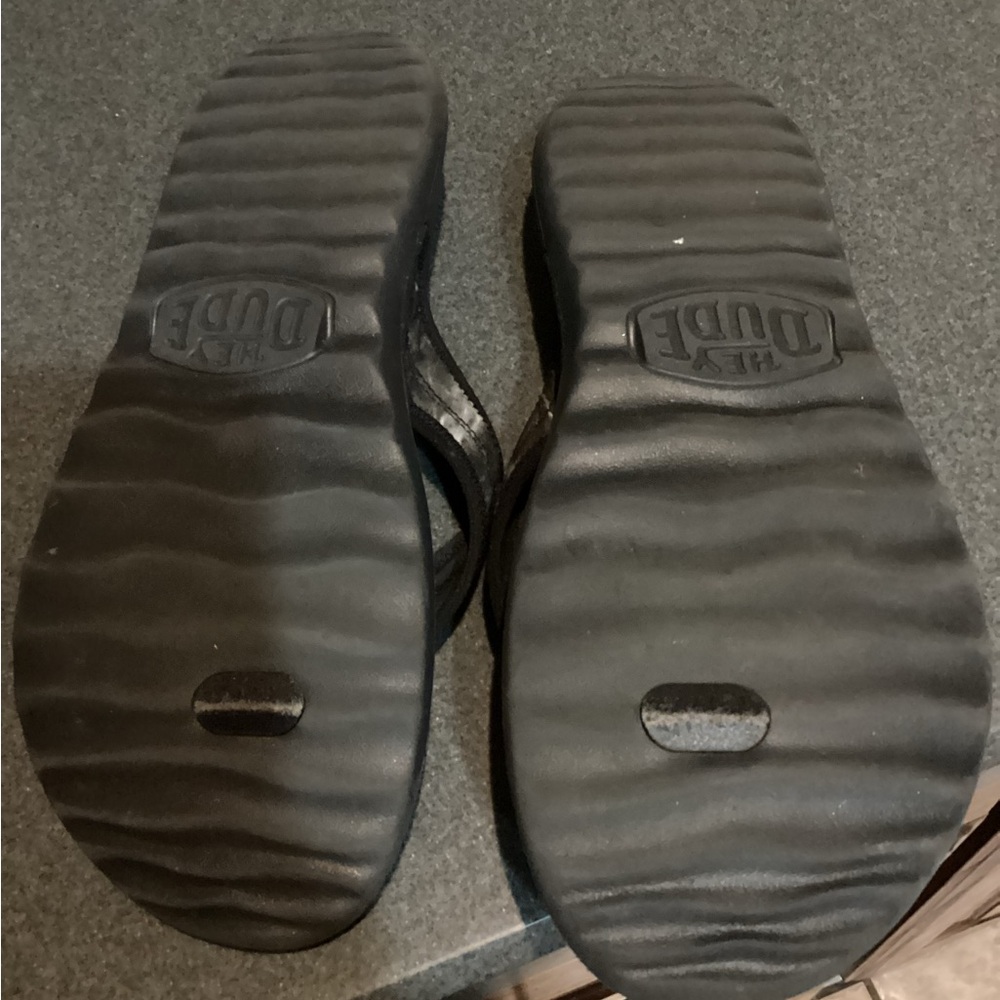 Hey Dude Marble Pattern Sandals - image 4